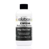 Solution Finish - Black Trim Restorer - 355ml